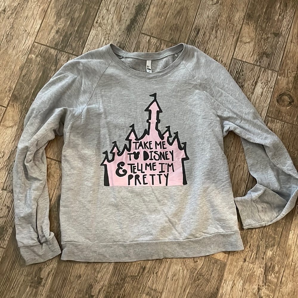 Take me to Disney and tell me I’m pretty sweater